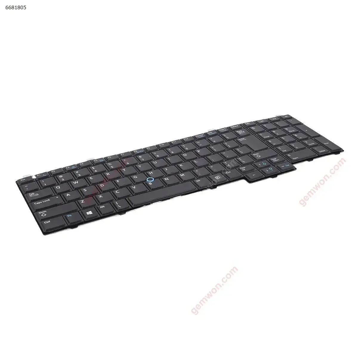 US Laptop Keyboard for DELL Latitude E5540 15 5000 Black without Frame Backlit Big Enter with Point Stick