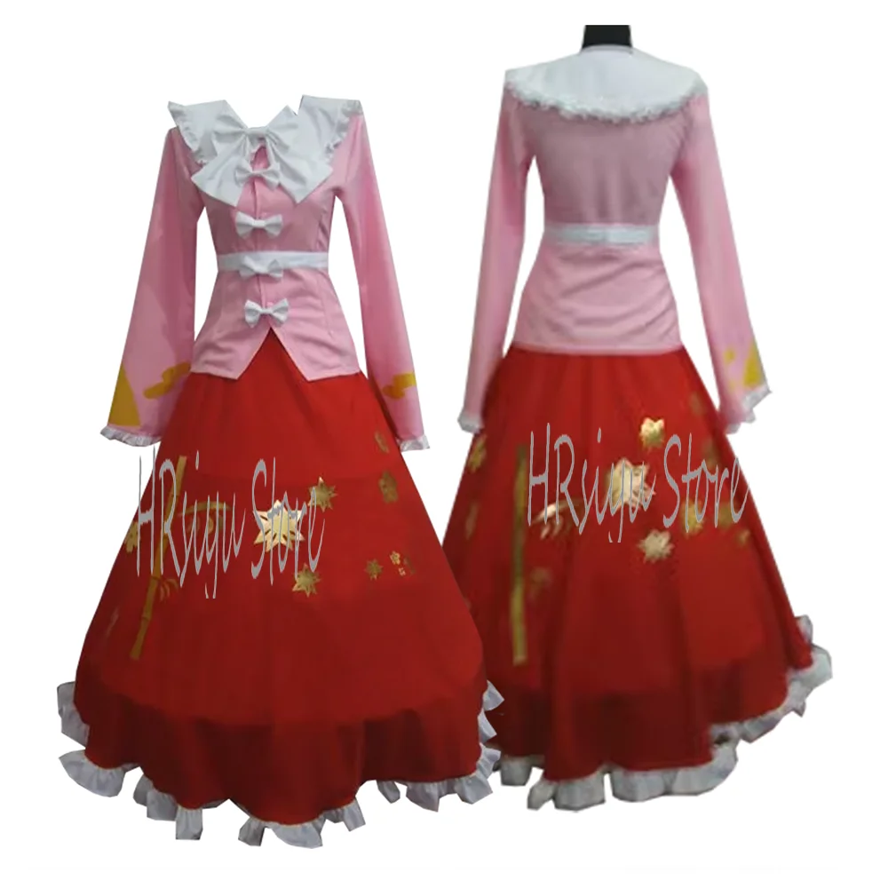 Anime Cosplay Houraisan Kaguya Costume Women Fancy Dress Halloween Carnival Suit customized