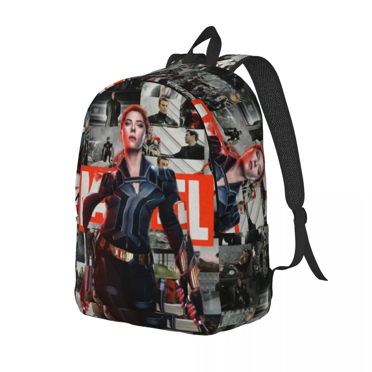 A-Avengers-Black-Widow New Fashion High Capacity Waterproof College Backpack Trendy Laptop Travel Book Bag 15.7in 17.7in