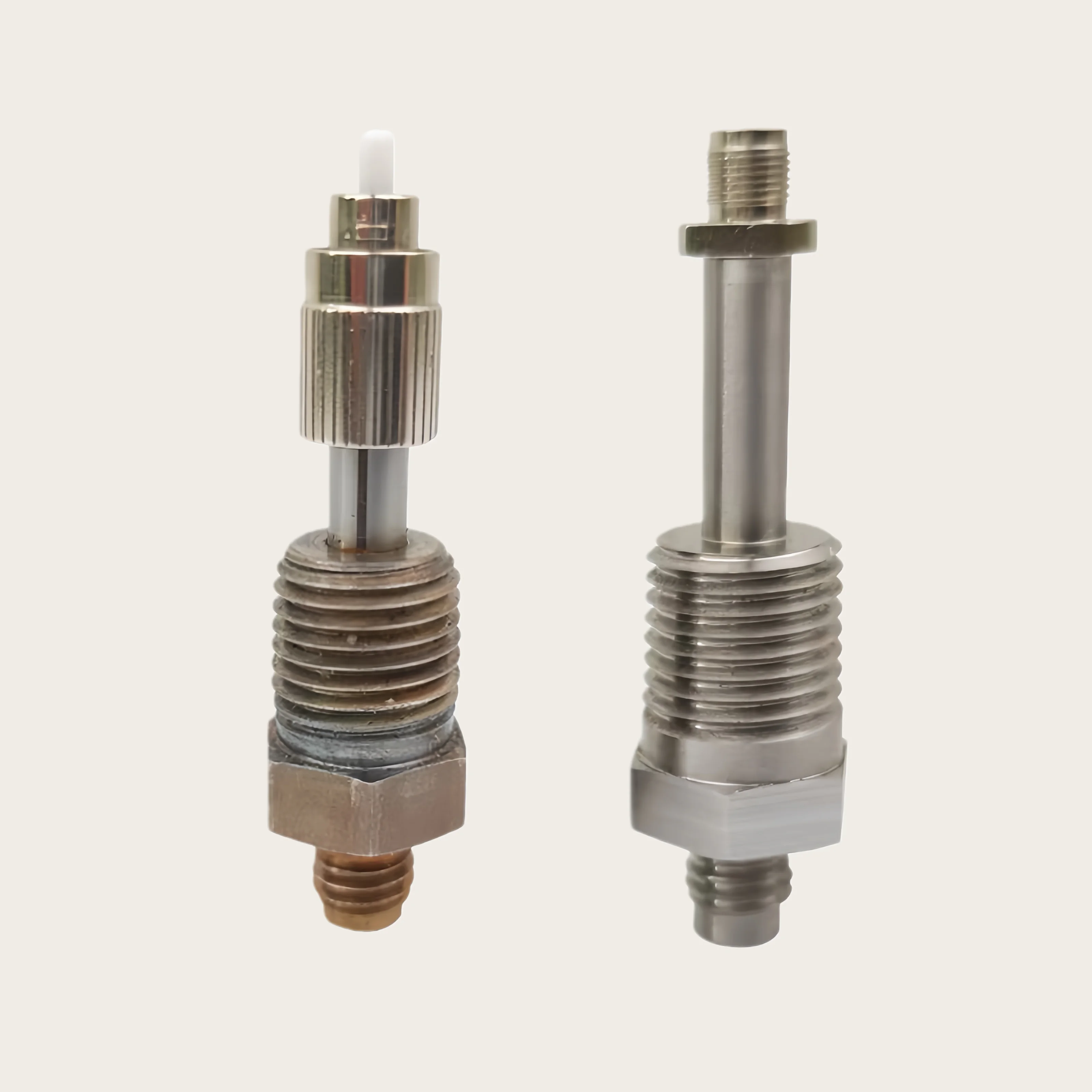 FC sensor connector all stainless steel all-in-one optical fiber connector FC/APC