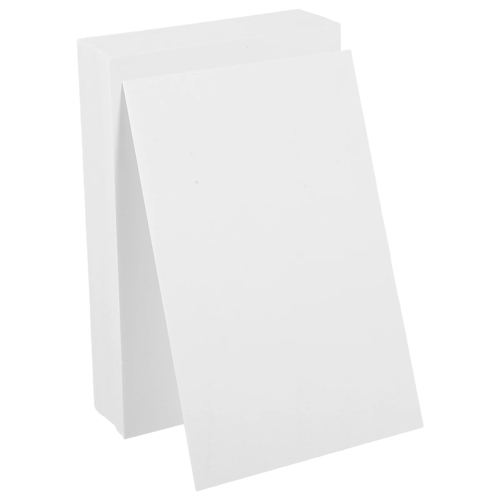 

60 Pcs Double-sided Blank Card Cards for Kids Cardstock Word Post Paper Flash Write on