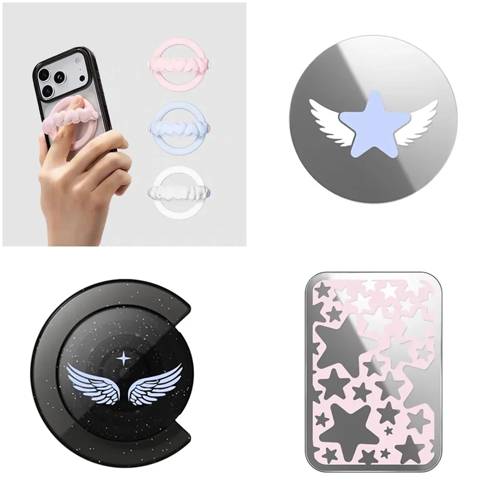6071460 Magnetic Phone Grip Stand Card Holder for IPhone 13 14 15 16 17 Pro Max Case