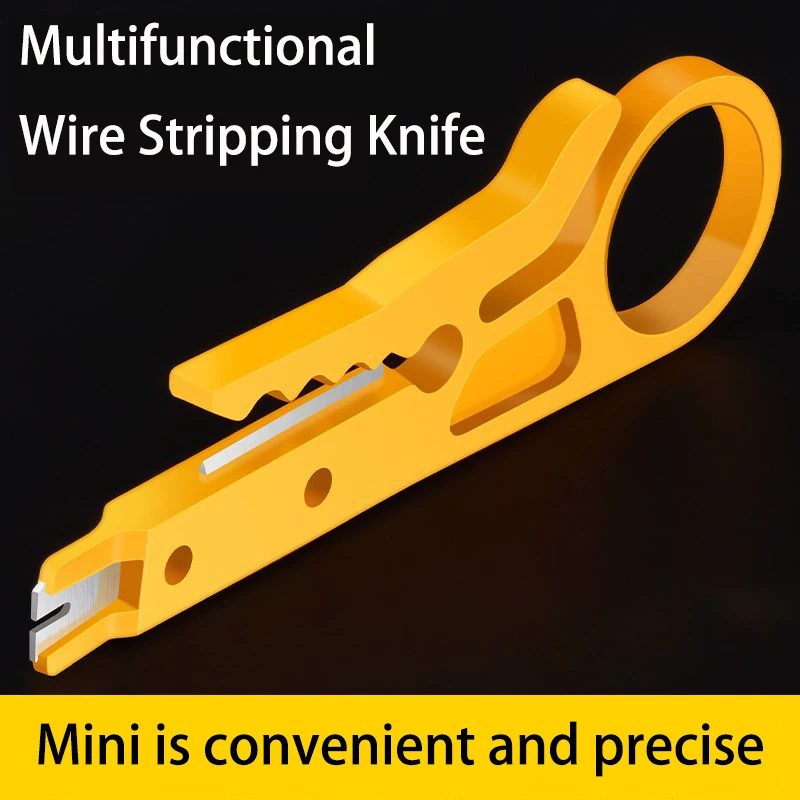 Mini Wire Stripper Knife Wire Stripper Pliers Peel Electric Cables Multi-tool Hand Tools Multifunction Knife Electrician's Tool