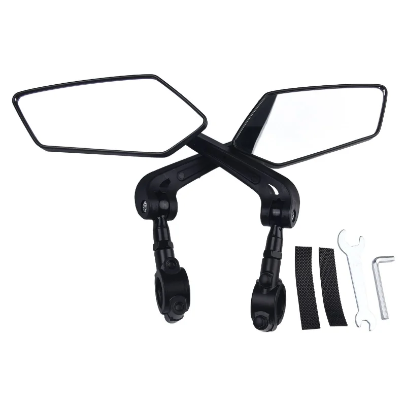 Fahrrad Rückspiegel Fahrrad Lenker Reflektor 360° ° Drehbare Rückspiegel mit großer Reichweite, MTB, Mountain Road, Reiten, Sicherheitsrückspiegel – Detail 9