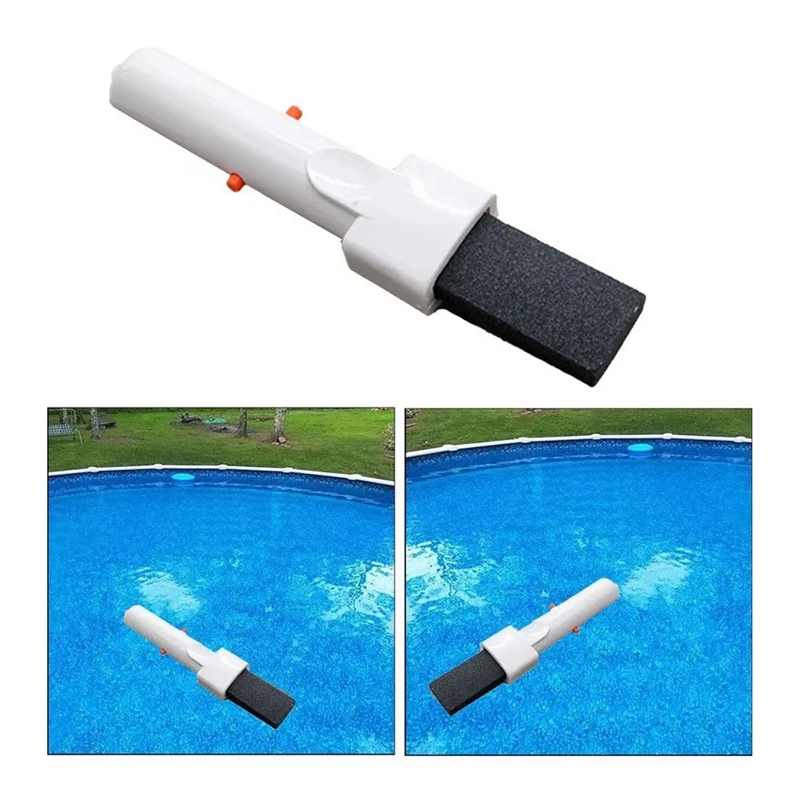 Pool Pumice Stone With Handle Pumice Sticks Stone Replacement Accessories For Cleaning Toilet Bowl,Bath, Kitchen, Pool