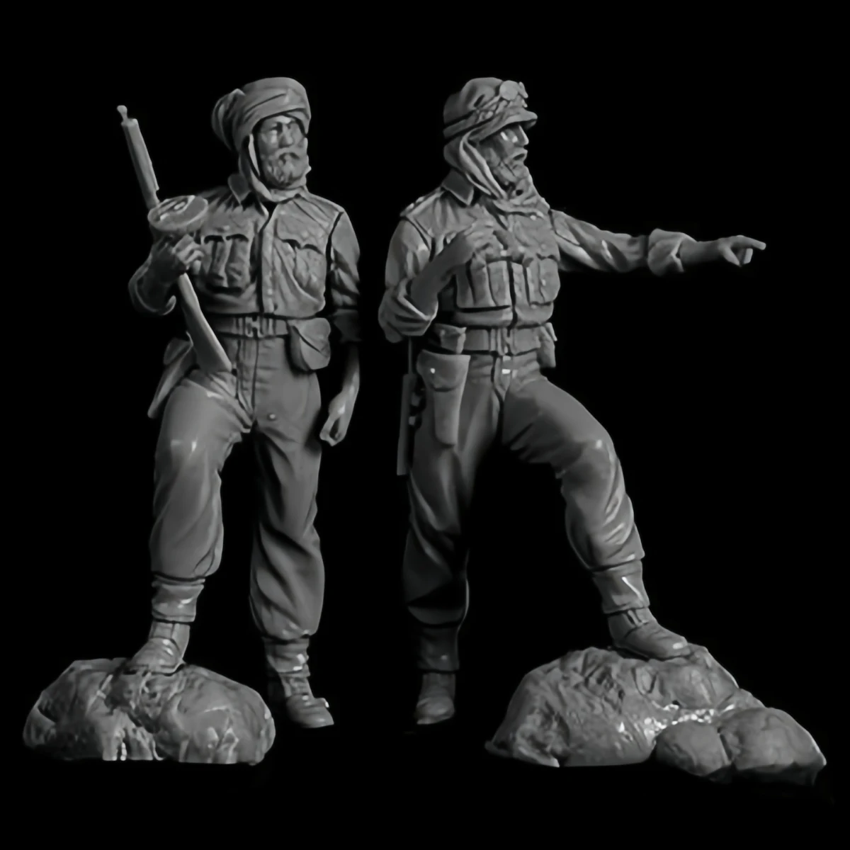 

Комплект неокрашенной модели из смолы 1/35, военная тема, британский солдат в разобранном и неокрашенном виде GK