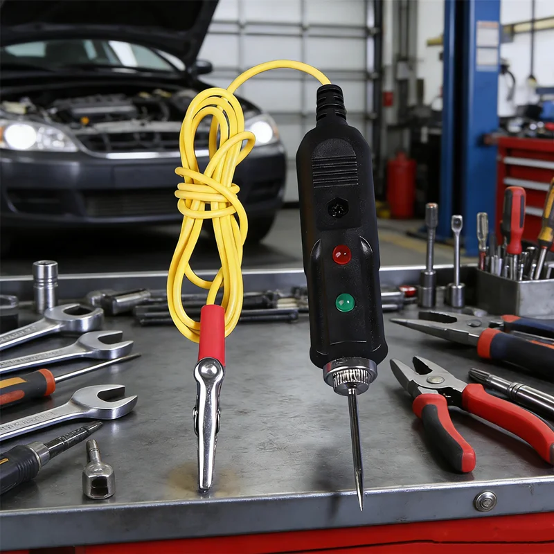 Universal Test Probe for Electronics Sharp Needle Tip for Automotive or DIY Projects, Ensures Secure Contact in Tight Spaces 1PC