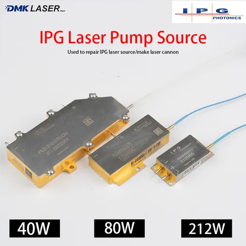 IPG 섬유 레이저 펌프 소스 40W-212W 광전 변환기 레이저 소스 수리 용 다이오드 레이저 캐논 금속/목재 용접 절단