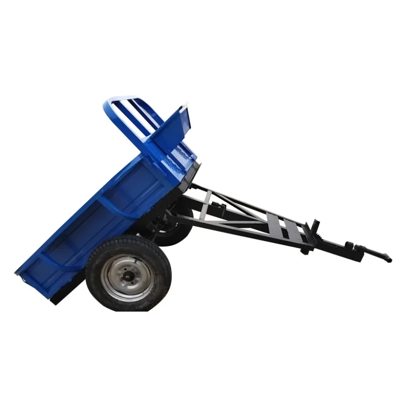 

trailer micro tiller walking tractor trailer gasoline micro tiller bucket tractor trailer transporter