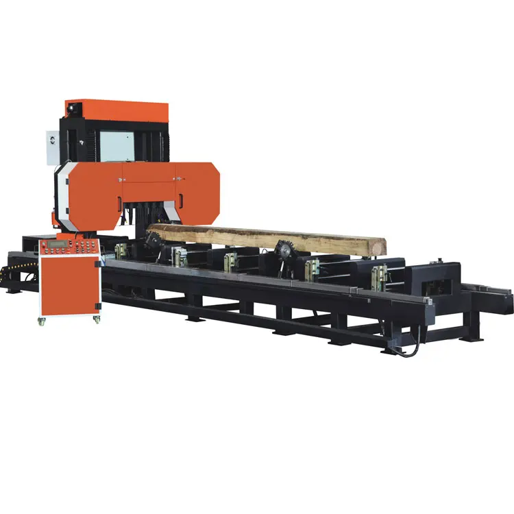 Portable Hydraulic Horizontal Band Saw Mill For Woodworking