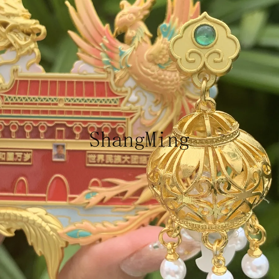 DSA creative three-dimensional relief metal magnetic luminescence refrigerator sticker merchandise travel souvenir decoration