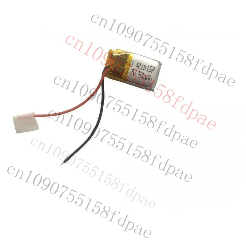 

Premium 10PCs 3.7V 50mAh lipo polymer rechargeable battery 401015 for earphone GPS MP3