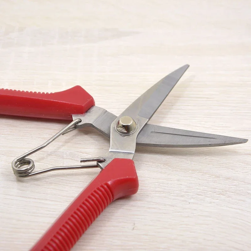 

Секатор с прямым лезвием 190 мм и нескользящей ручкой из нержавеющей стали для бонсай и домашнего сада