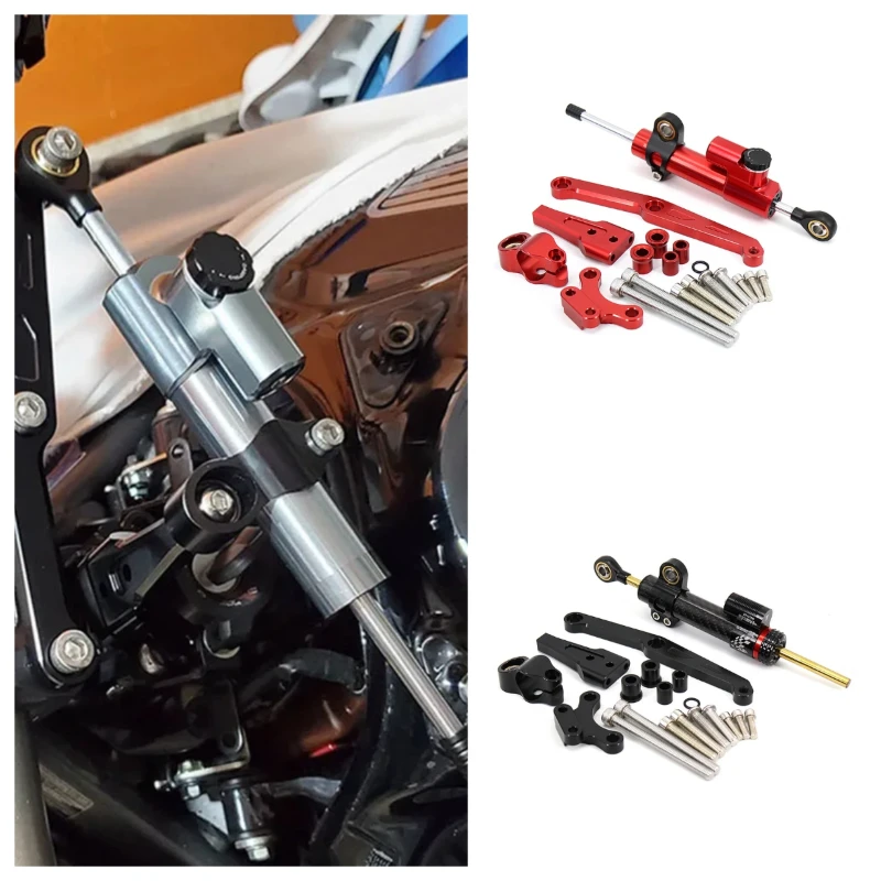 

Motorcycle Accessories CNC Stabilizer Steering Damper Mounting Bracket Support Kit For Honda CB650R CB 650R 2018 2019 2020 2021