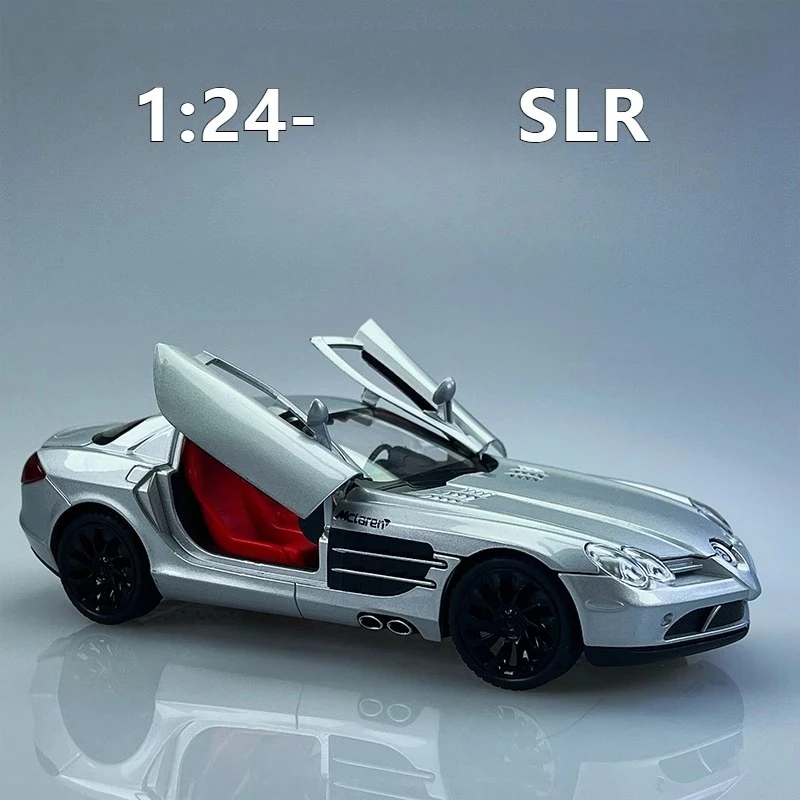 

1:24 SLR моделирование сплава спортивный автомобиль модель звук свет отступить автомобиль коллекция подарок детская игрушка
