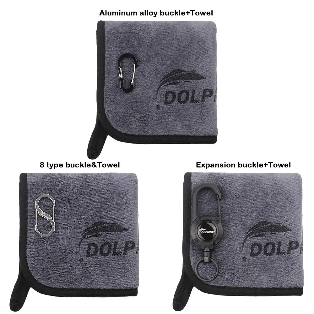 المحمولة سميكة Luya منشفة الصيد ماصة لينة في الهواء الطلق اليد مسح منشفة غير عصا الصيد الملحقات الصيد منشفة الأسماك #2