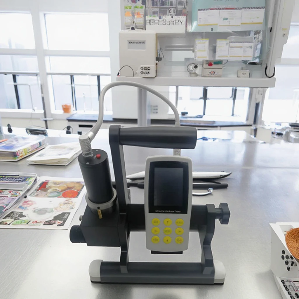 Testeur de dureté ultrasonique Portable de haute qualité, avec cylindre de Gravure Vickers, testeur de dureté, 2024