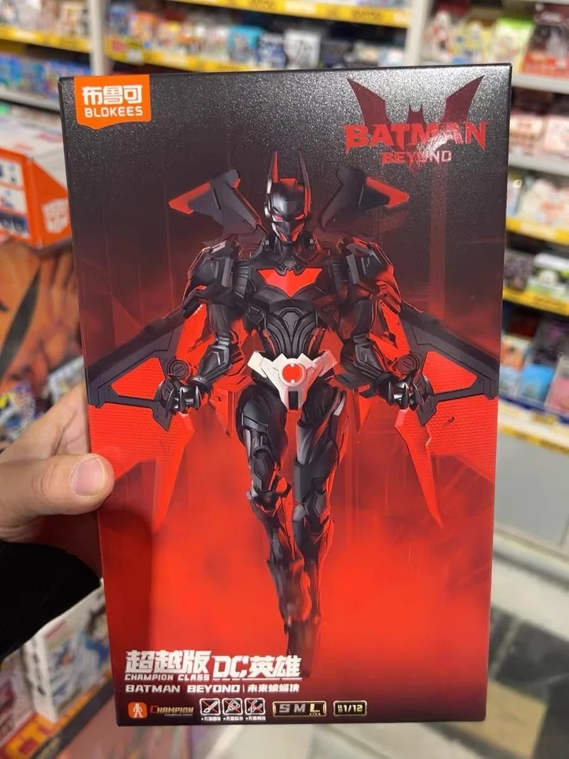 

Новые популярные оригинальные Blokees Batman Beyond Champion, классная версия, фигурки, модель, собранные игрушки, рождественские подарки