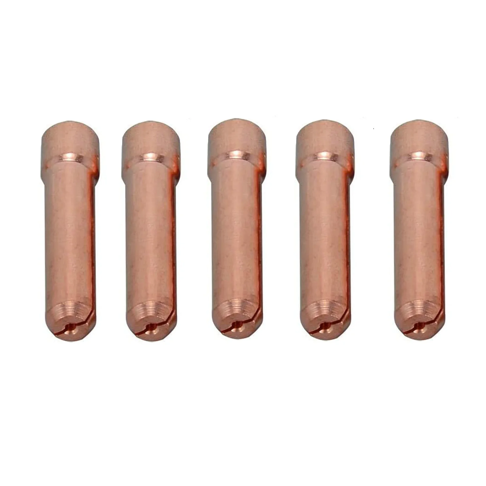 TIG Short Collets 0.5mm ( 1.0 1 1.6 2.0 2.4 3.2 Optional ) 5PCS Fit TIG Welding Torch SR PTA DB WP 17 18 26 Series