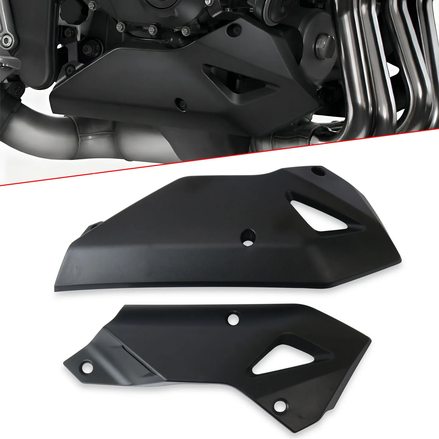 

Motorcycle Accessories Engine Fairing Chassis Guard Exhaust Guard For CB1000 HORNET CB1000 HORNET SP 2025 CB1000R 2024