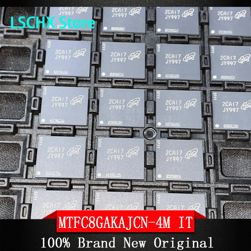 

1PCS/LOT MTFC8GAKAJCN-4M IT JY997 IC FLASH 64GBIT MMC 153VFBGA In Stock