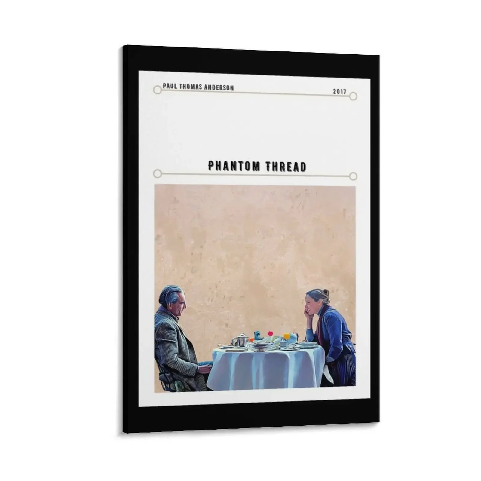 

Men Women Phantom Thread Movie Poster Canvas Painting Wall posters painting anime posters