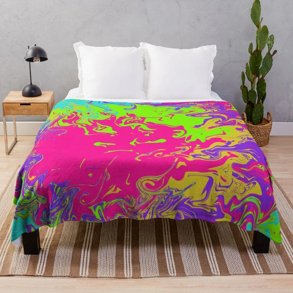 

Neon Throw Blanket Winter beds Soft Blankets