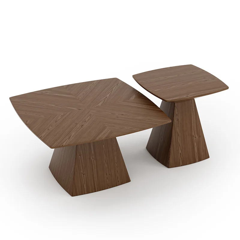 

Журнальный столик ZLiving Room из орехового дерева, коричневая мебель, журнальный столик, минималистичные приставные столики для гостинойZ