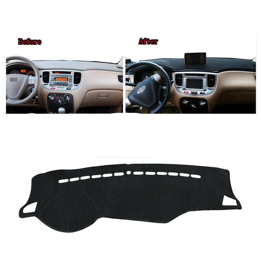 

For Kia Rio Rio5 2006-2011 Front Dashmat Pad Dashboard Sun Shade Cover Carpet