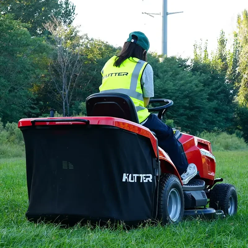 

Crusher The Courtyard Uses a 40-inch ZONSEN XP680 23HP Riding Mower.