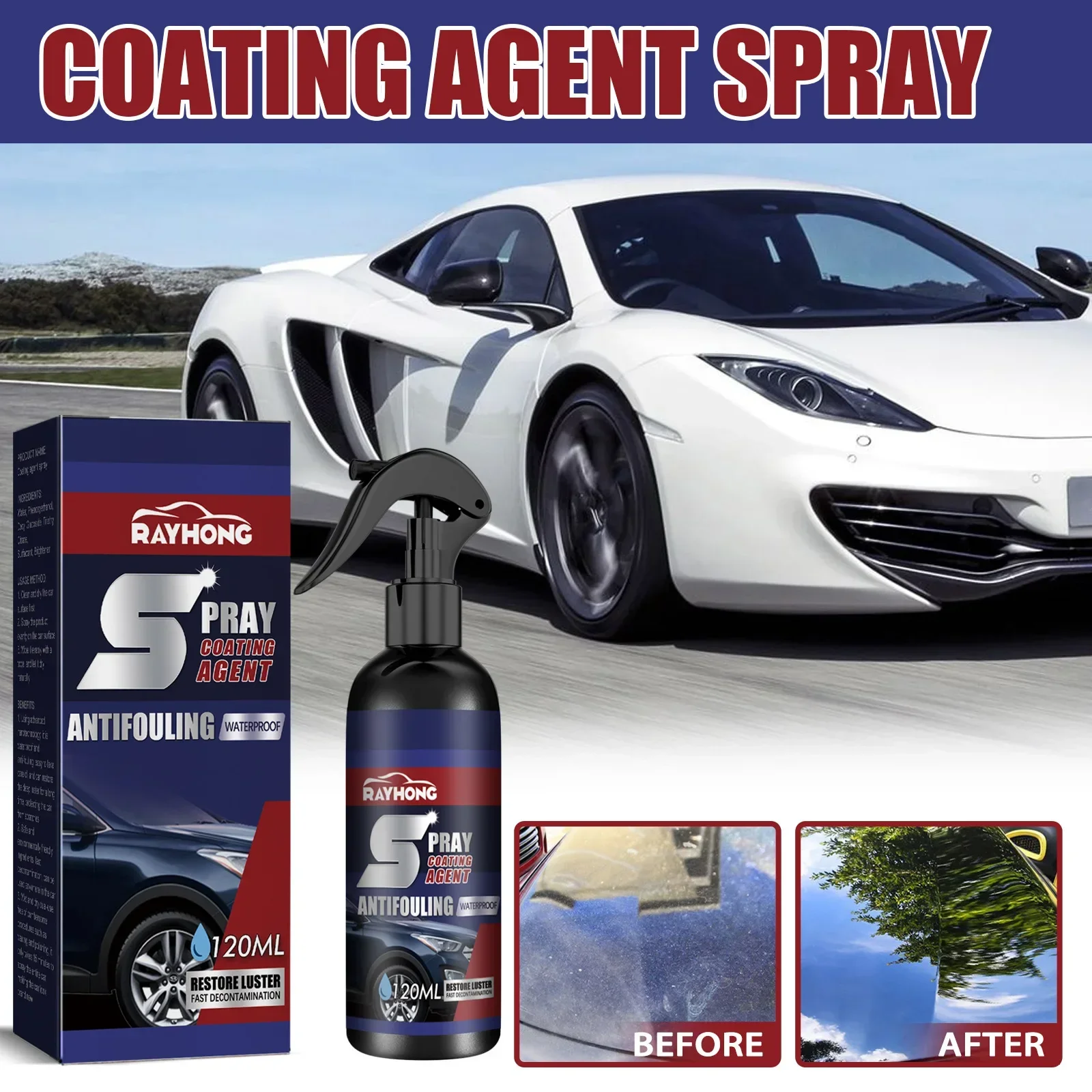 Auto Ceramic Coating 3 in 1 Quick Coating Car Polishing Blackening Spray Fast Fine Scratch Repair Waterless Wash Sealant Polish