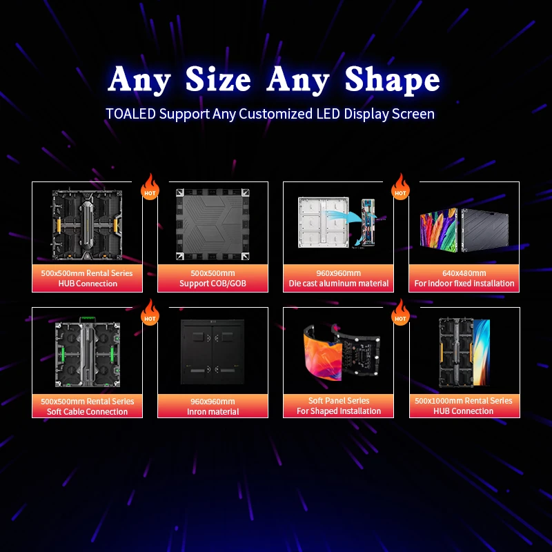Rental Led Wall Outdoor Indoor Background Backdrop LED Display Screen P2.9 Led Video Screen for Concert