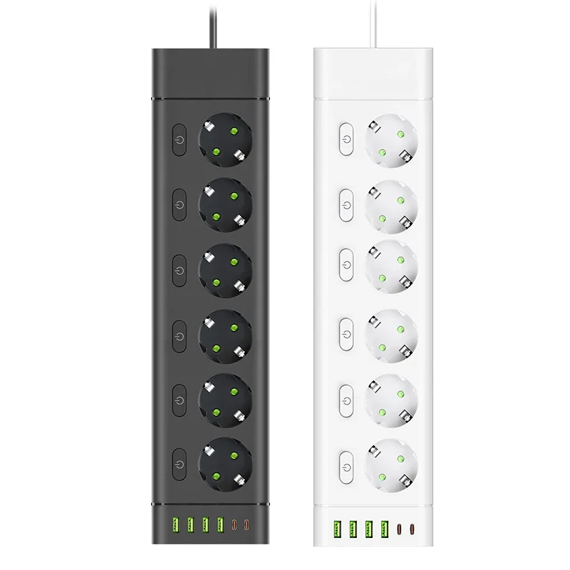 Eu Plug Power Strip…