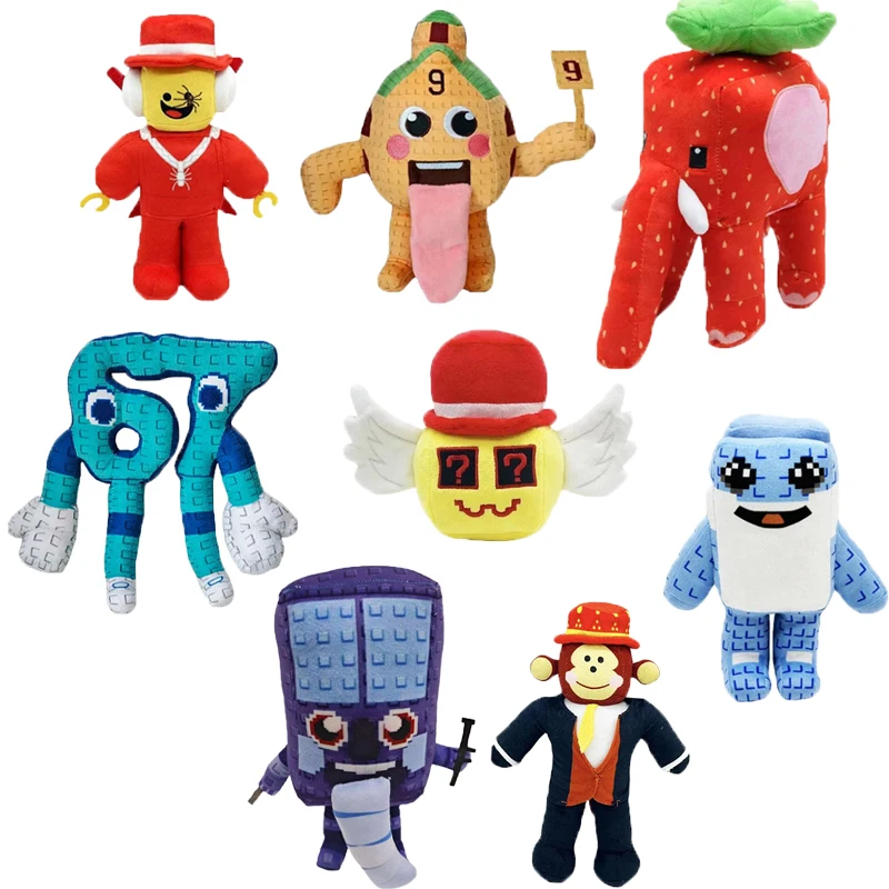 لعبة سرقة جديدة لعبة Brainrot من القطيفة المضحكة رقم. 9 رقم. 67 لعبة دمية محشوة رقم 9 من القطيفة على البصق اللسان هدية ناعمة