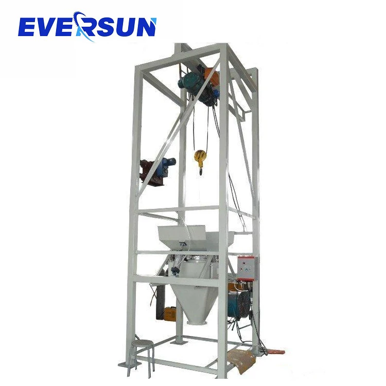 Peanut Cement Rice Husk Green Coffee  Chocolate Big Bag Unloader Bulk Bag Unloading Stations