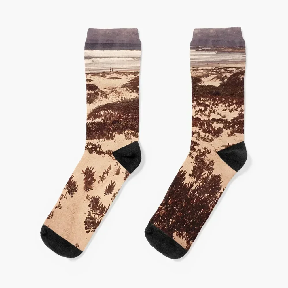 CALIFORNIA PEBBLE BEACH NARA 543193 Socks halloween japanese fashion gym Socks For Women Men's