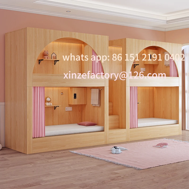 Customizable space capsules, e-sports hotels, bunk beds, castle beds, youth hostels, homestays, premium cubicles