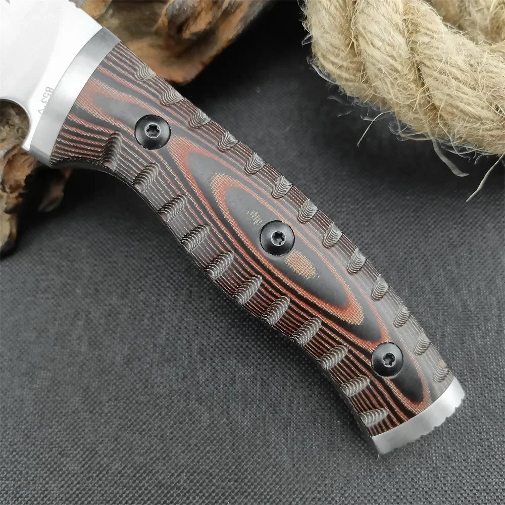 HOT! BK 853 Fixed Blade Knife D2 Blade G10 Handle High Quality Pocket Knife Outdoor Survival EDC Knife Camping Hiking Tool