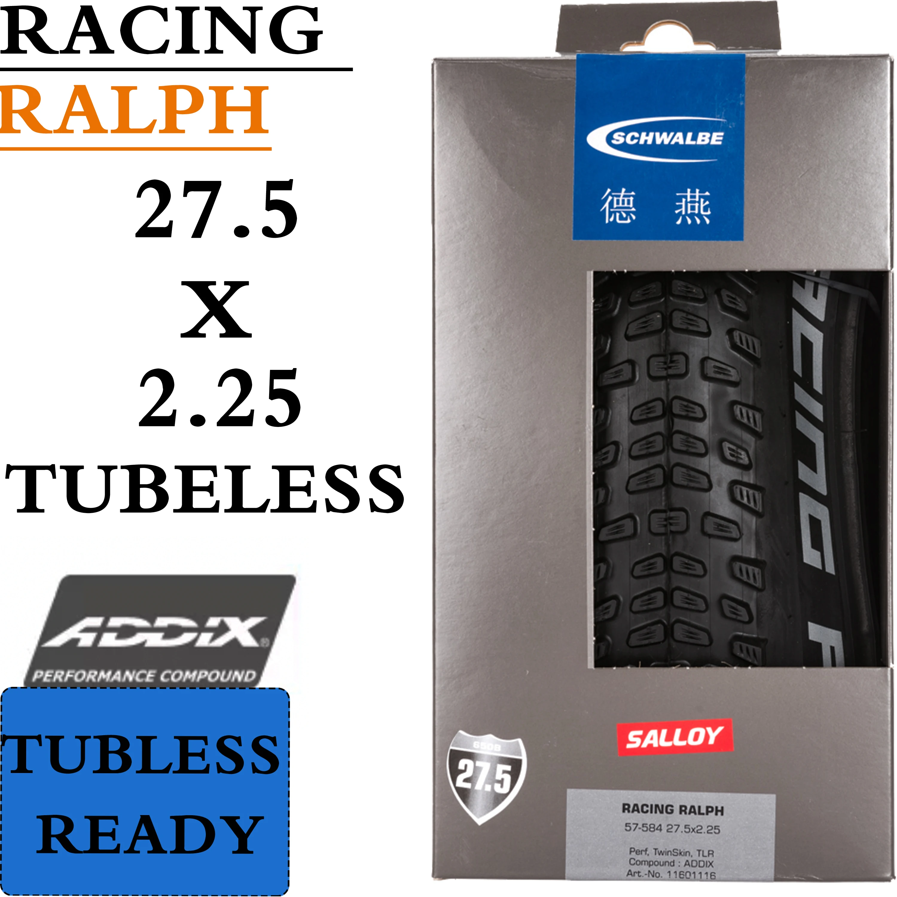 SCHWALBE Racing Ray Ralph 29x2.25 TLR MTB Tire
