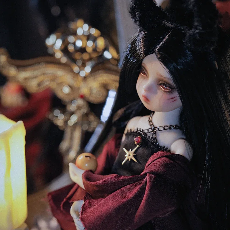 حلم BJD دمية 1/8 الظلام خرافة البابا Theocracy الفداء قزم الفن لعبة هدية فريدة لفتاة الأيدي لعبة ShugaFairy #4