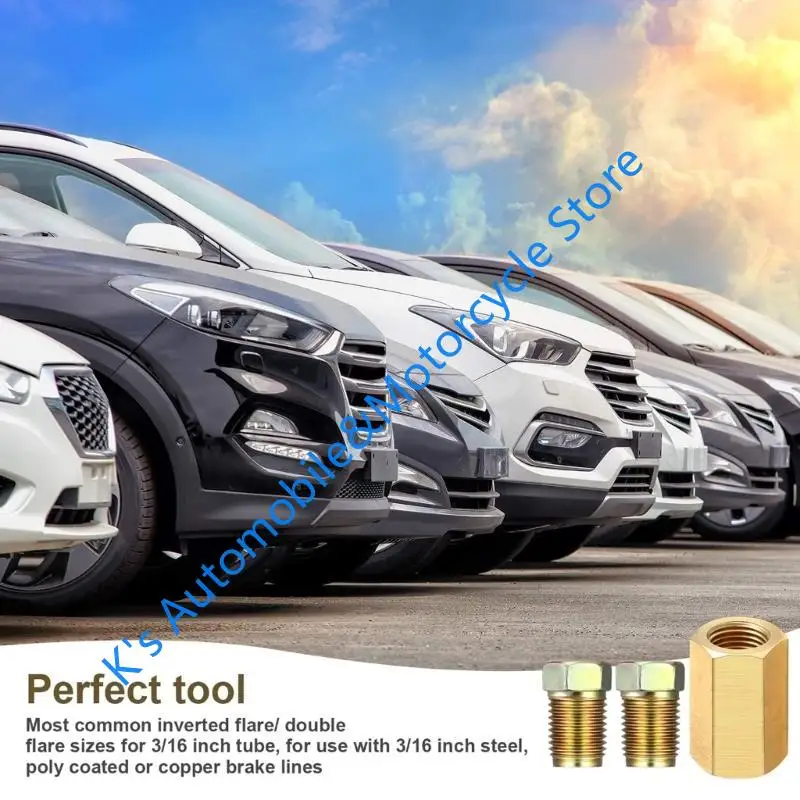 

Q39F Pack of 12 7/16" 24 Brass Fittings for 1/4" Tube