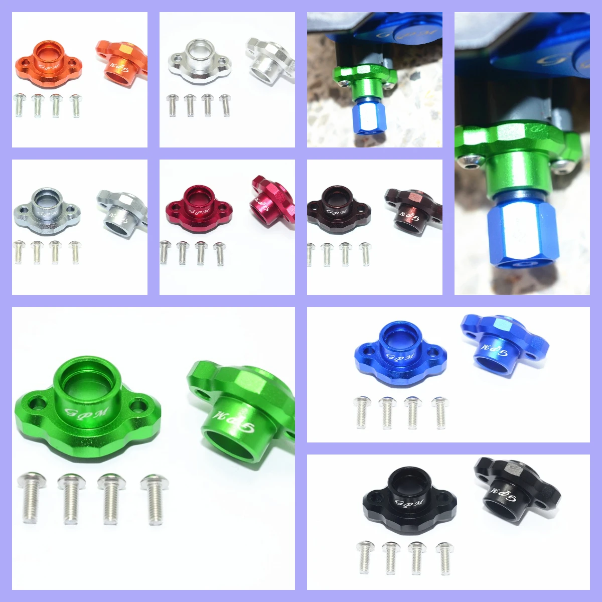 

GPM TAMIYA 1/8 T3-01 Dancing Rider For Aluminum Rear Axle Adapters