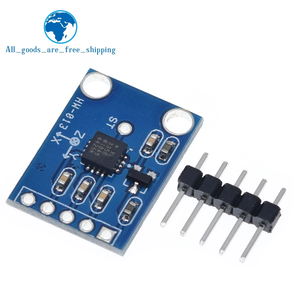 TZT GY-61 ADXL335 Acelerometro 3-Axis Analog Output Accelerometer Module Angular Transducer 3V-5V