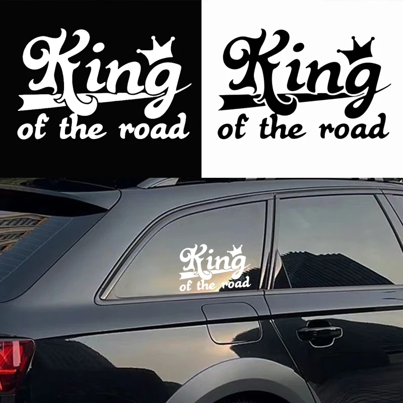 

car sticker vinyl decal waterproof car auto stickers on car truck bumper rear window sticker for king of the road