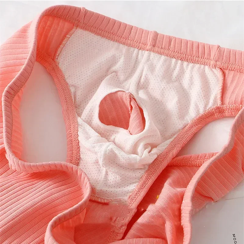 3PCS/LOT Cotton Mens Briefs Men Underwear Panties 3XL Men's Breathable Panties Stretch Solid Comfortable Shorts image 5