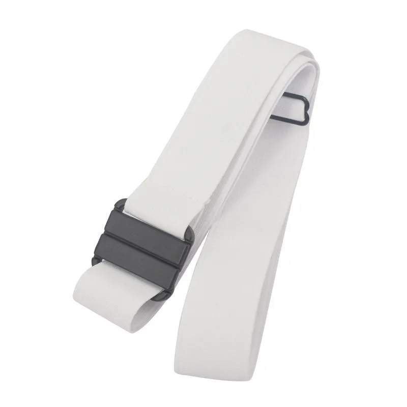 جديد للجنسين مشبك خالية حزام مطاط ل الجينز السراويل فستان تمتد الخصر للنساء الرجال لا مشبك دون مشبك أحزمة الحرة #5