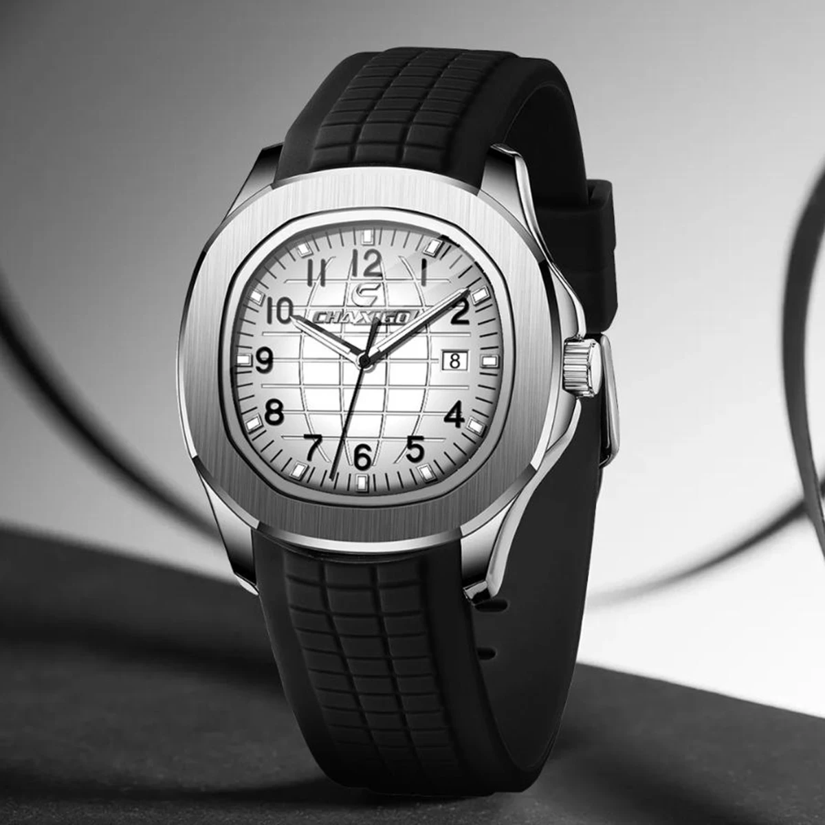 CHAXIGO Men's Business Quartz Watch Waterproof Watch Men's Hand Thunder Quartz Watch Brand Men's Watch