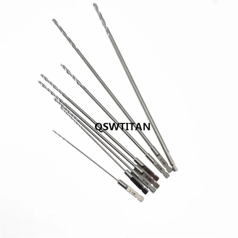 10PCS AO Orthopedic Bone Drill Bit Veterinary Surgical Instruments