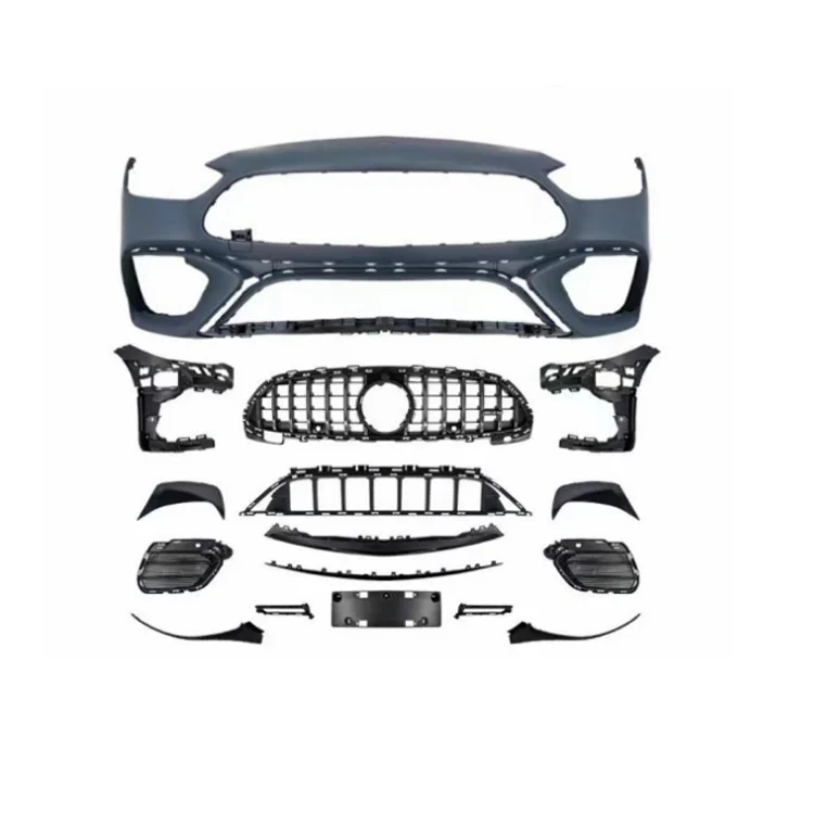 

Damei High Quality C63 Style Bodykit Car Bumpers Grille Front Bumper Body Kits For C Class W206 2022+