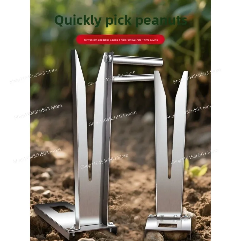 New Manual Peanut Picker Thresher, Household Farm Handheld Peanut Separator, Fast Groundnut Fruit Remover for Field Harvesting